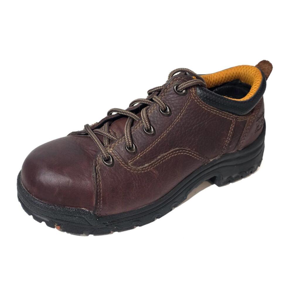 Timberland PRO Titan Oxford Alloy Safety Toe work oxford shoe sneaker 7 W
